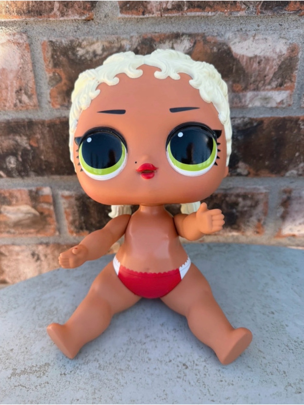 L.O.L. Surprise! Red Bikini Doll with Blonde Hair